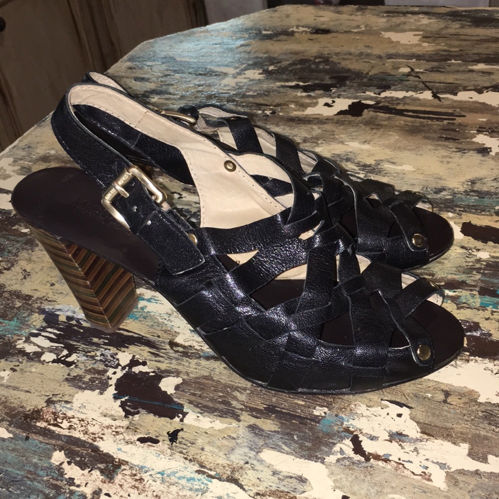 Like new Michael Kors Black Heels